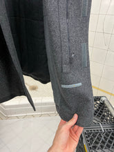Load image into Gallery viewer, Late 1990s Mandarina Duck Rubberized Cuff and Hem Peacoat - Size L