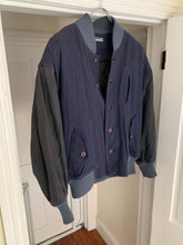 Load image into Gallery viewer, 1980s Issey Miyake Switch Sleeve Linen Bomber Jacket with Removable Lining - Size XL