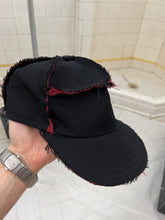 Load image into Gallery viewer, 2003 CDGH+ Raw Layered Paneled Cap Black / Red - Size OS