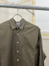 Load image into Gallery viewer, 1980s Marithe Francois Girbaud Military Shirt with Shoulder Gathering Detail - Size M
