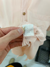Load image into Gallery viewer, ss2000 Issey Miyake Men Dusty Pink Mandarin Collar Shirt - Size M