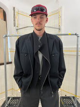 Load image into Gallery viewer, 1980s Marithe Francois Girbaud x Momentodue Double Layered Wool Jacket in Black - Size M