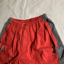 Load image into Gallery viewer, 2010s Cav Empt Red Paneled Technical Shorts - Size L