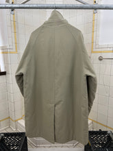 Load image into Gallery viewer, Late 1990s Mandarina Duck Egg Cell Padded High Neck Trench - Size L