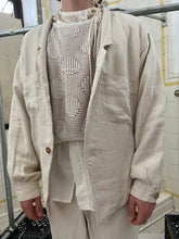 Load image into Gallery viewer, 1980s Marithe Francois Girbaud x Closed Adjustable Belted Waist Blazer - Size M