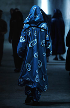 Load image into Gallery viewer, ss2000 Issey Miyake x Takashi Murakami Reversible Nylon Hooded Parachute Coat - Size OS