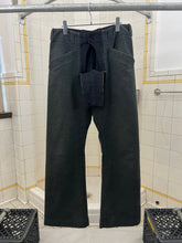 Load image into Gallery viewer, 2000s Vintage Kostas Murkudis Dual Zipper Crotch Flap Flare Trousers - Size M