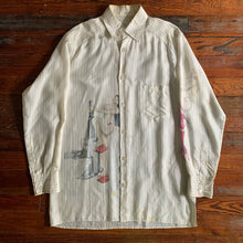 Load image into Gallery viewer, aw2009 Yohji Yamamoto x Justin Davis Pinups and Uzis Shirt - Size L