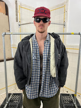 Load image into Gallery viewer, 1980s Armani Plaid Shirt with Partially Hidden Button Placket - Size M