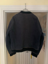 Load image into Gallery viewer, 1990s Armani Heavy Cotton Cropped Bomber Jacket - Size XL