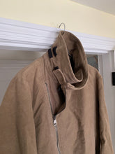 Load image into Gallery viewer, 2000s Armani High Neck Rider Jacket with Backpack Straps - Size L