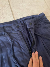 Load image into Gallery viewer, aw2016 Craig Green Navy Quilted Silk Pajama Trousers - Size L