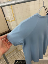 Load image into Gallery viewer, Late 1990s Mandarina Duck Powder Baby Blue Contemporary Cut Tee - Size XS