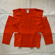 Load image into Gallery viewer, 1990s Issey Miyake Red Square Cutout Sweater - Size M
