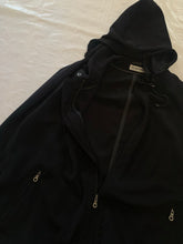 Load image into Gallery viewer, 1990s Armani Loose Polyester Jacket with Hood - Size L
