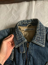 Load image into Gallery viewer, aw1986 Katharine Hamnett Denim Cargo Bomber Jacket - Size L