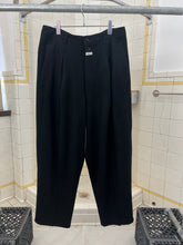 Load image into Gallery viewer, 1980s Marithe Francois Girbaud Pleated Heavy Wool Trousers - Size L
