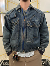 Load image into Gallery viewer, aw1986 Katharine Hamnett Denim Cargo Bomber - Size OS