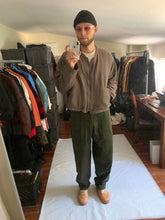 Load image into Gallery viewer, 1990s Armani Cropped Linen Collarless Swing Jacket - Size XL