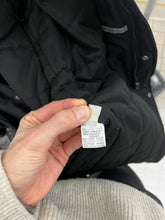 Load image into Gallery viewer, Late 1990s Mandarina Duck Egg Cell Padded High Neck Trench - Size M