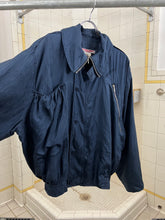 Load image into Gallery viewer, 1980s Katharine Hamnett High Neck Silk RAF MK3 Jacket - Size L
