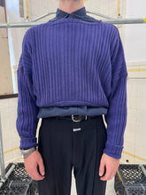 Load image into Gallery viewer, 1980s Marithe Francois Girbaud x Maillaparty Wide Neck Cropped Sweater - Size M