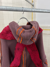 Load image into Gallery viewer, Seeing Red Marron Dyed Elephant Trunk Hoodie with Red Token Bag - Size OS