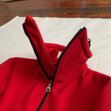 Load image into Gallery viewer, 1990s Vexed Generation Red Ninja Neck Fleece Zip Up - Size S