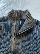 Load image into Gallery viewer, 1990s Armani Low Gauge Knitted Quarter Zip Pullover - Size L