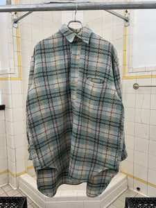 1980s Armani Heavy Weave Pullover Flannel - Size M