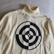 Load image into Gallery viewer, aw1990 Yohji Yamamoto Bullseye Turtleneck (Cream) Sweater - Size M