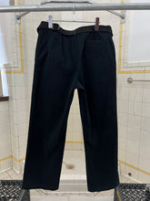 Load image into Gallery viewer, 2000s Samsonite 'Travel Wear' Black Belted Twill Pants - Size L