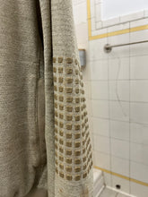 Load image into Gallery viewer, 1980s Issey Miyake Rib Trim Cardigan with PVC Back and Elbow Applications - Size L