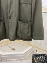 Load image into Gallery viewer, 1980s Marithe Francois Girbaud x Closed Military Blazer with Padded Shoulders - Size L