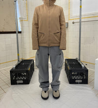 Load image into Gallery viewer, 2000s Mandarina Duck Padded Blouson with Darted/Pleated Pocket &amp; Neck Detailing - Size S