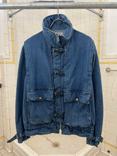 Load image into Gallery viewer, 1980s Marithe Francois Girbaud Denim Cargo Jacket with Front Buckle Closures - Size M