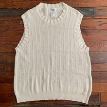 Load image into Gallery viewer, ss1996 Yohji Yamamoto Ivory Knitted Vest - Size M