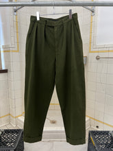 Load image into Gallery viewer, 1980s Katharine Hamnett Cuffed Military Trousers - Size M
