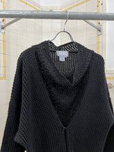 Load image into Gallery viewer, 1980s Marithe Francois Girbaud Deformed Multi Gauge Knit Sweater with Cowlneck - Size M