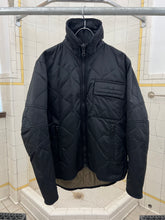 Load image into Gallery viewer, 1990s Griffin High Neck Textured Combat Jacket with Back Pocket and Articulated Sleeves - Size M