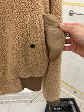 Load image into Gallery viewer, 1990s Armani Fleece Bomber with Iridescent Lining - Size L