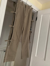 Load image into Gallery viewer, ss2004 Issey Miyake Dark Khaki Bondage Trousers - Size S