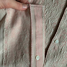 Load image into Gallery viewer, ss2000 CDGH+ Pink Pinstripe Gobelin Tapestry Shirt - Size OS