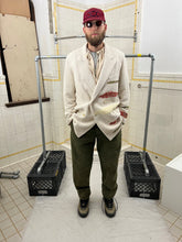 Load image into Gallery viewer, ss1992 Yohji Yamamoto Woven Silk Patched Double Breasted Blazer - Size XL