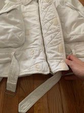 Load image into Gallery viewer, 1980s Katharine Hamnett Cropped MK3 Belted Jacket with Large Front Gusset Pockets - Size L