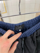 Load image into Gallery viewer, 1990s Vintage Destroy Navy Two-Tone Nylon Cotton Sweatpants - Size L