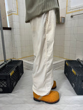 Load image into Gallery viewer, 1980s Marithe Francois Girbaud Massive White Pleated Paneled Baggy Trousers - Size L