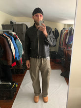 Load image into Gallery viewer, 1990 CDGH Cropped Black Leather Bomber Jacket - Size OS