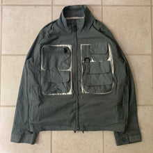 Load image into Gallery viewer, 2001 Vintage Burton Snowboarding x Acronym x Hiroshi Fujiwara Gunmetal Analog Q Cargo Jacket - Size XL
