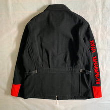 Load image into Gallery viewer, aw1990 Yohji Yamamoto Wool "Yohji Yamammamamo" Chore Jacket - Size M